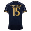 Officiële Voetbalshirt Real Madrid Valverde 15 Uit 2023-24 - Heren